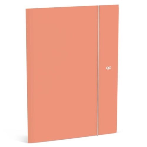 Qc colour limited edition - elastomap folio, neon oranje