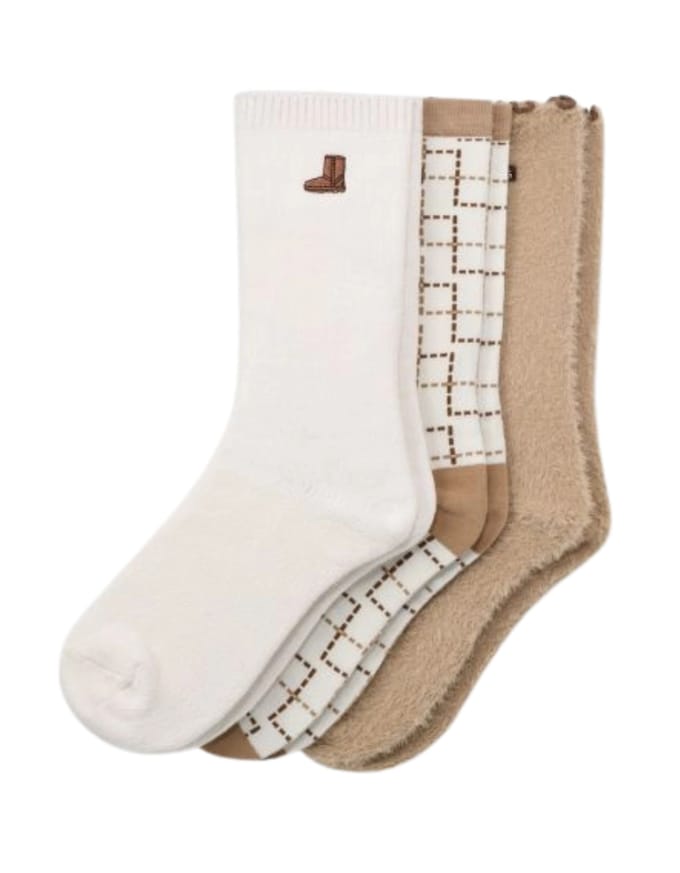 UGG Australia Classic crew 3 pack sokken 1181414