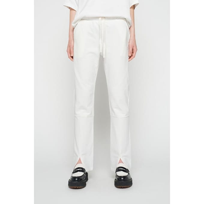 10DAYS Cropped Jogger Flare Ecru Größe: M | Jogginghosen Outlet | Damen | Braun