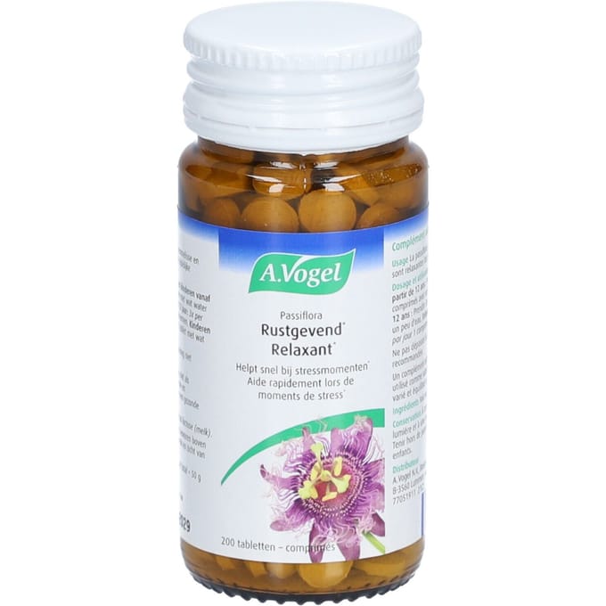 A.Vogel Passiflora Rustgevend 200 Gecomprimeerde tabletten