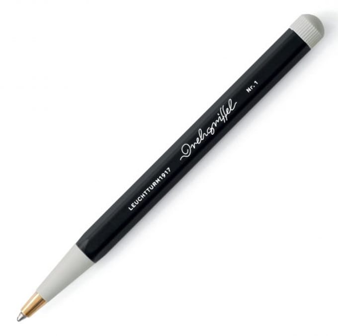 Leuchtturm Drehgriffel Gel black