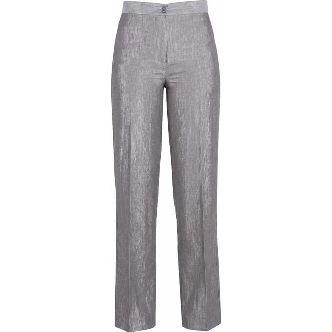 Solotre - Broek - 470696 - Zilver