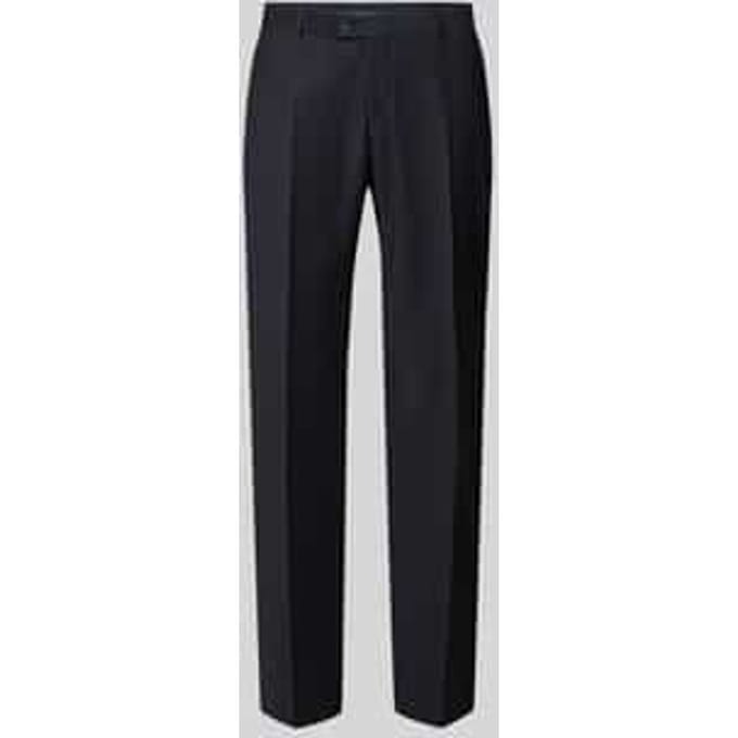 Regular fit pantalon met persplooien