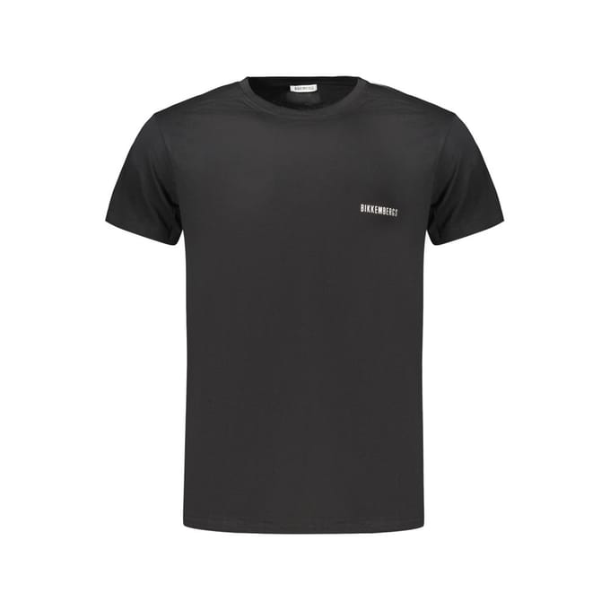Bikkembergs Zwarte Katoenen Heren T-Shirt