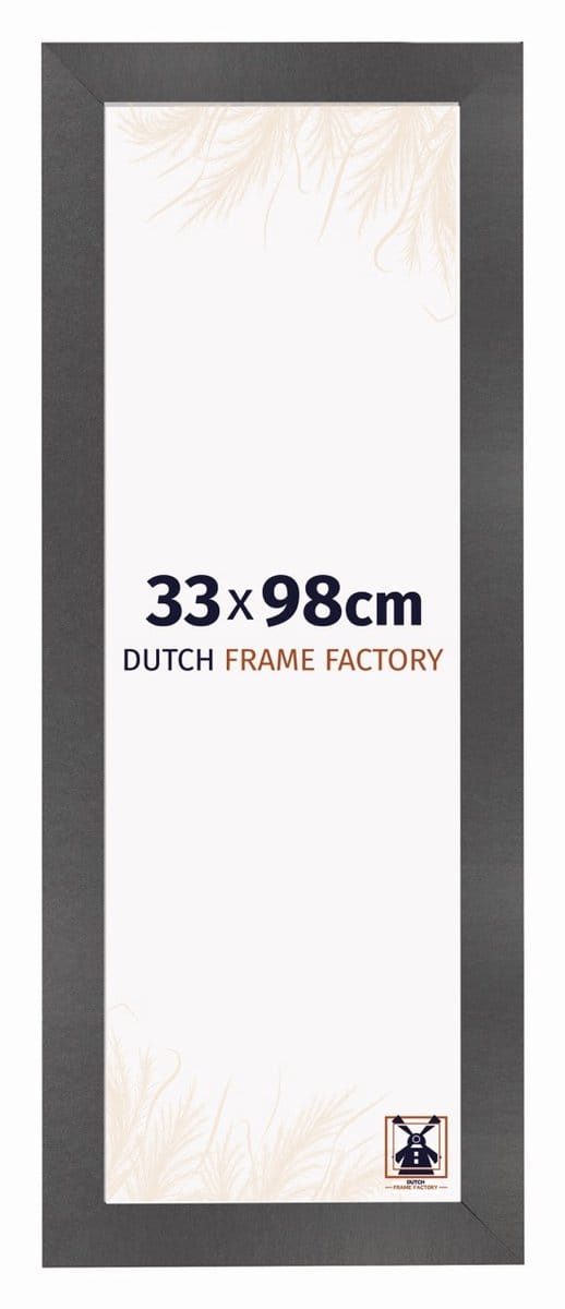 Fotolijst 33x98 cm - MDF - Zwart Mat - Praag