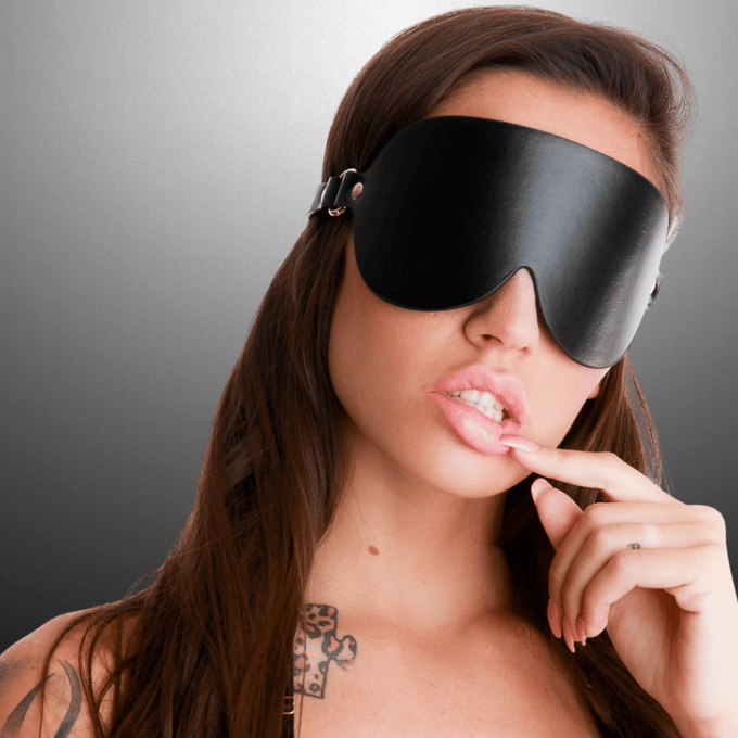 Kinky Diva – Verstelbaar Vegan Lederen Masker