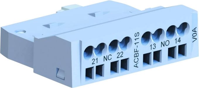 WEG ACBF-11S Hulpschakelaar 2.5 A 1x NO, 1x NC 1 stuk(s)