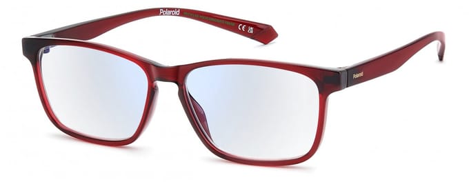 Polaroid PLD 0038/R/BB Red 55/14/155 UNISEX + 2.0 Leesbril