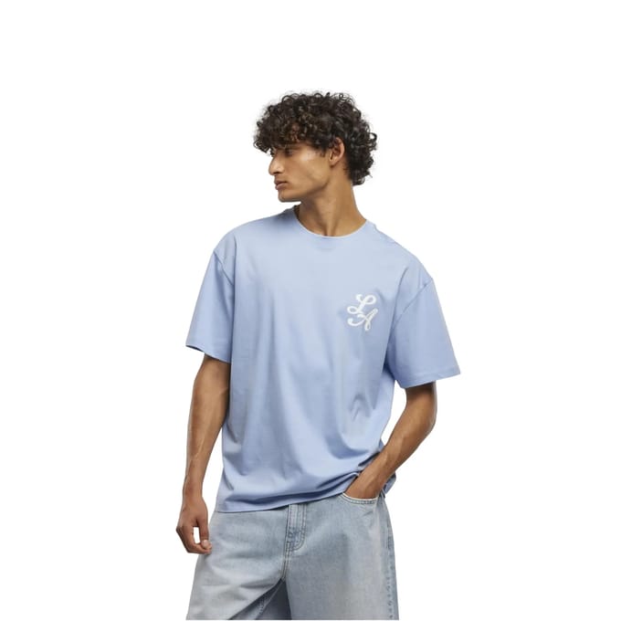 Mister Tee - LA Football Team Oversize Heren Tshirt - XL - Blauw