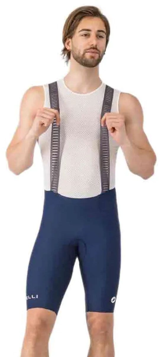 Castelli Espresso 2 Fietsbroek Blauw M Man
