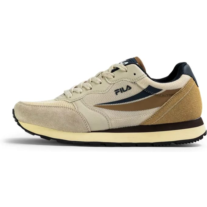 FILA Hypert Oyster Gray-lattè- Navy Größe: 44 | Trainers Outlet | Herren | Blau