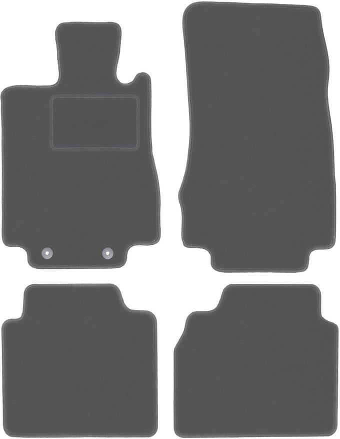 Grafiet automatten voor: Mercedes S W220 lang (1998-2005)