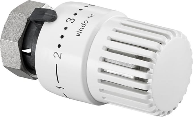 Oventrop Thermostaatkop vindo TH M30x15 met nulstand wit