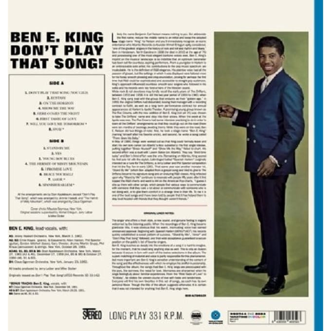 Don't Play That Song! - Ben E. King