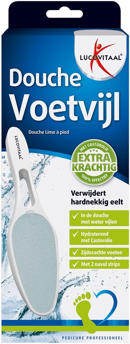 Lucovitaal Voetvijl Douche 1 stuk