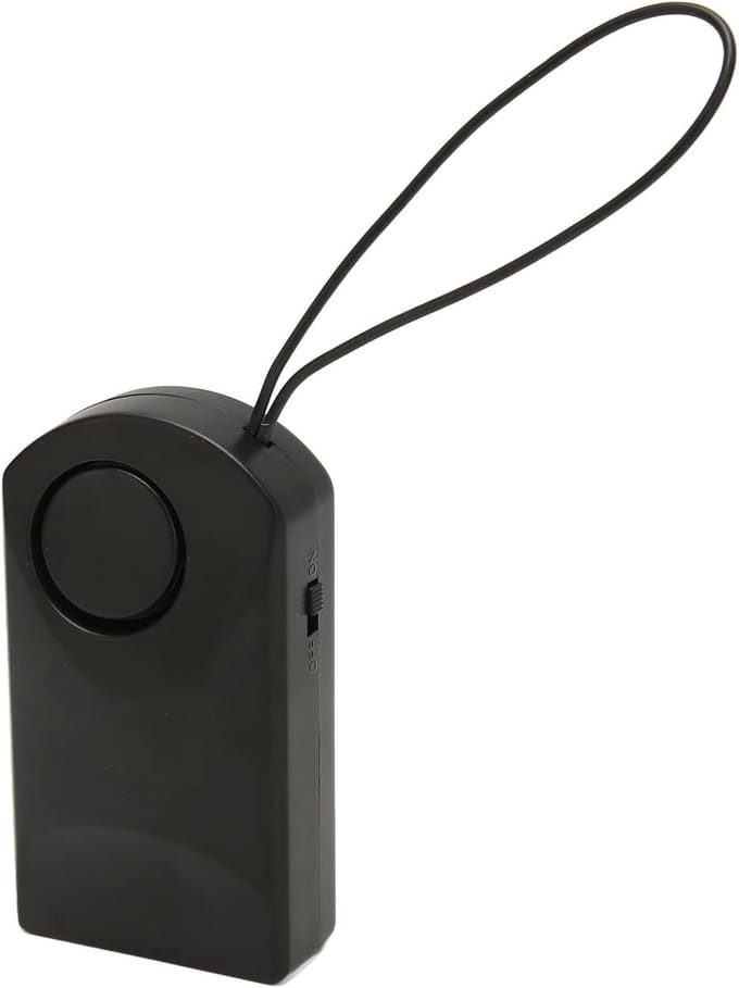 Deuralarm - Trilalarm - Extra Beveiliging - 120dB Luid Alarm - Mini Formaat - Wit