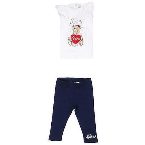 Guess Meisjes set t-shirt legging pure wit