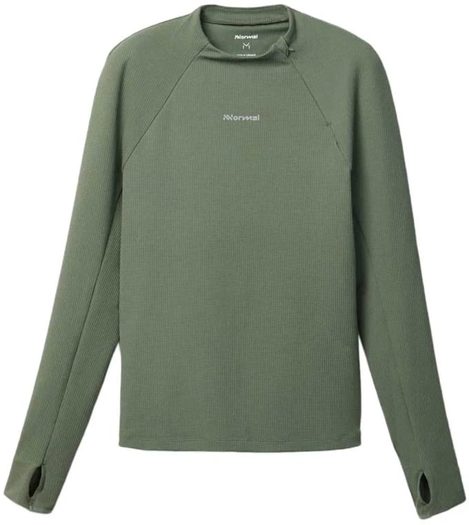 NNormal | Trail Long Sleeve | Dames | 180+ Gram | Dark Green | S -