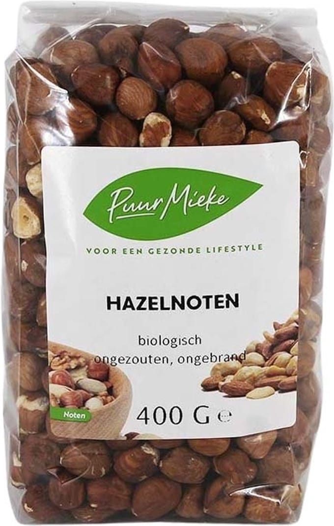 Hazelnoten rauw - 400g - BIO