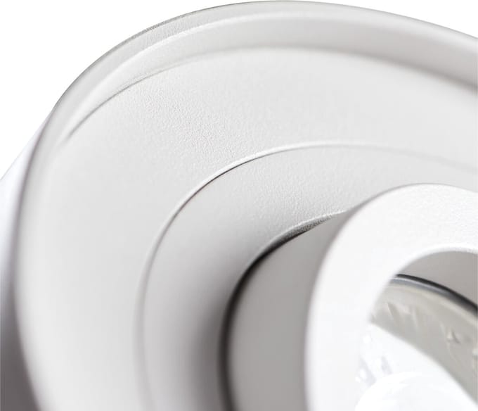 Kanlux MINI BORD Inbouwspot / Opbouwspot Rond Wit