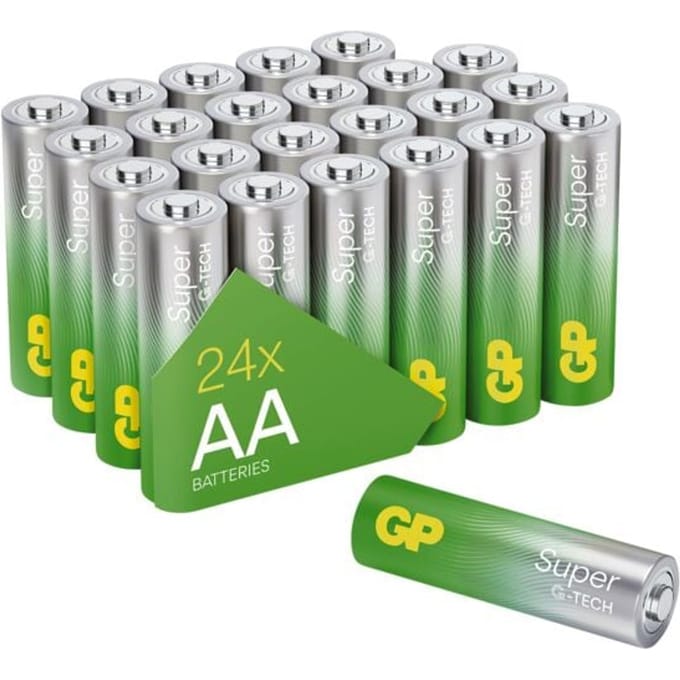 Pak met 24 batterijen »Super Alkaline« Mignon / AA / LR06