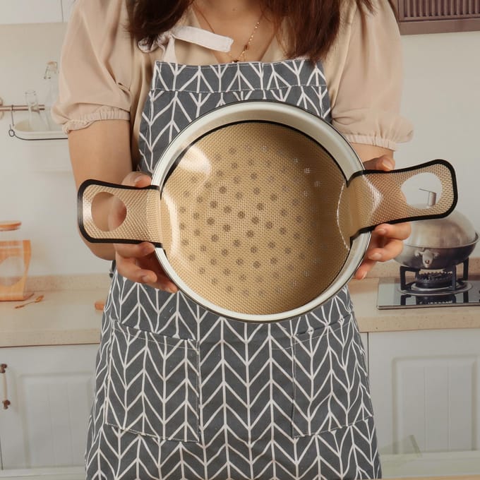 Ovenaccessoires Broodoverdracht Bakmat Alternatief Bakpapier Lange Handgreep Extractiemat