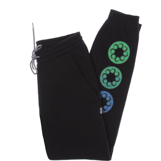 Heren Joggingbroek Blurred Joggingbroek Zwart