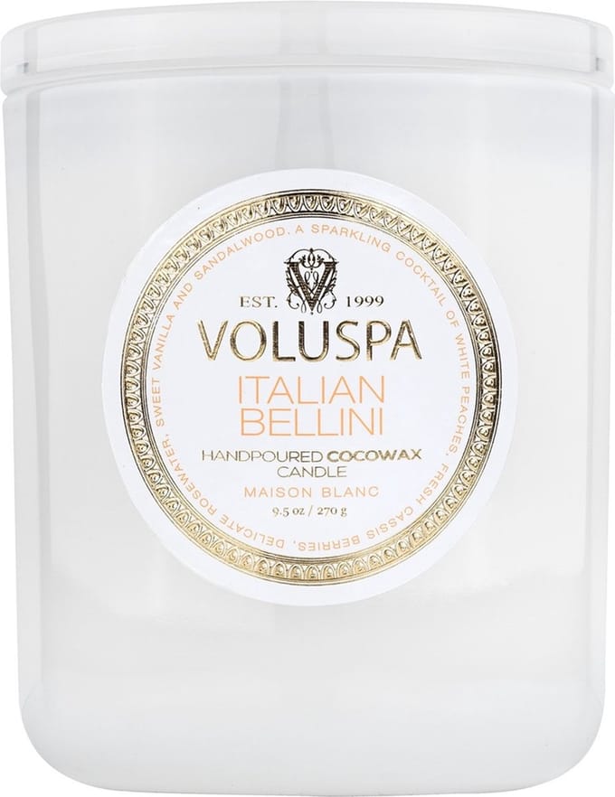 Voluspa Geurkaars Maison Blanc Italian Bellini Classic Candle 270gr