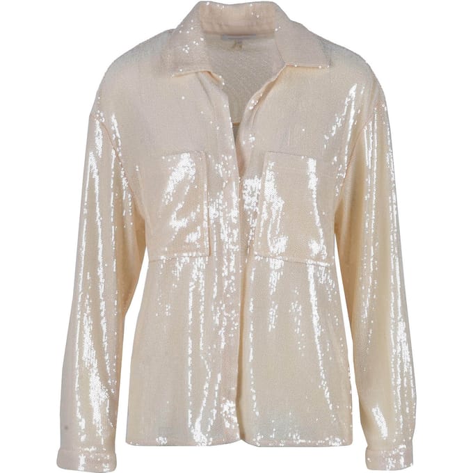 Pailletten Shirt Relaxed Fit
