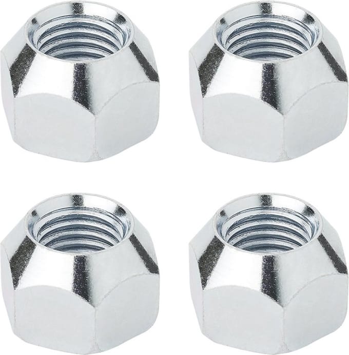 ProPlus Wielmoer set - M12 x 1.5 mm - Conisch - 14 mm lengte - 4 stuks