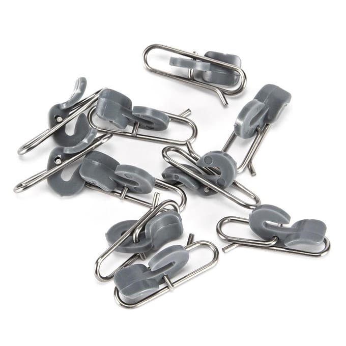 10 stuks / 20 stuks Impact Hook Release Clips Aas Clips Vissen Accessoires 20pcs gray