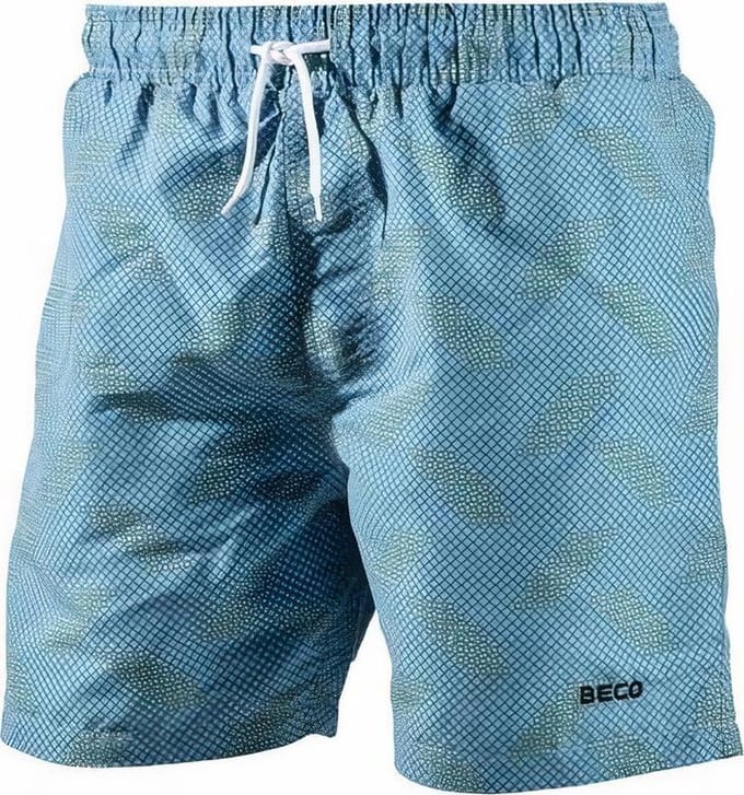 Beco Zwemshort Heren Polyester Turquoise/groen Maat S