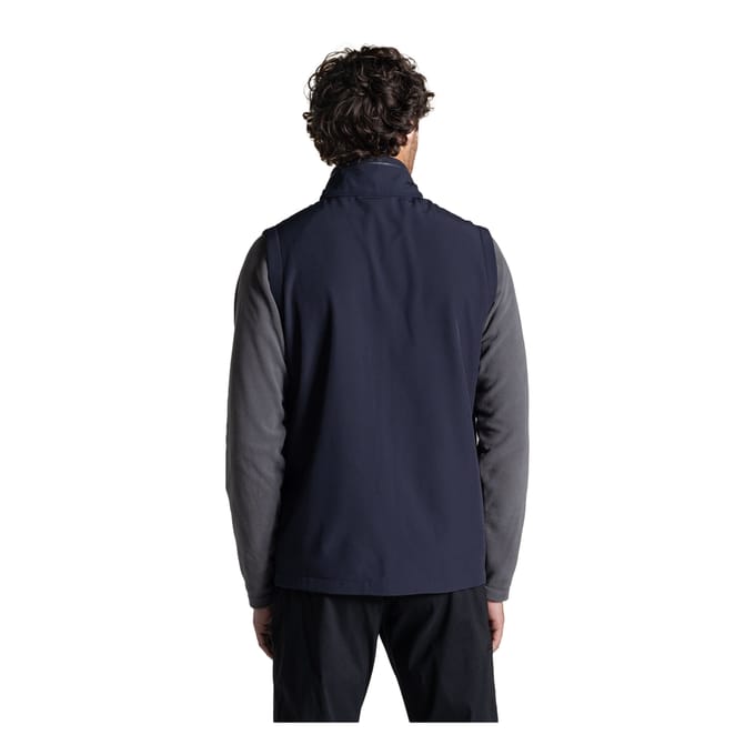 Craghoppers Heren Expert Basecamp II Softshell Gilet (Donkere marine)