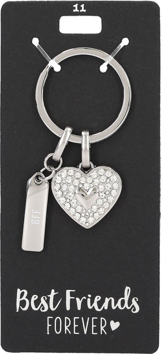 Depesche - Glamour sleutelhanger - mot. 011 - Best friends forever