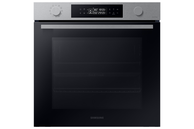 Samsung Oven 4- serie Dual Cookâ¢  - 60cm Silver