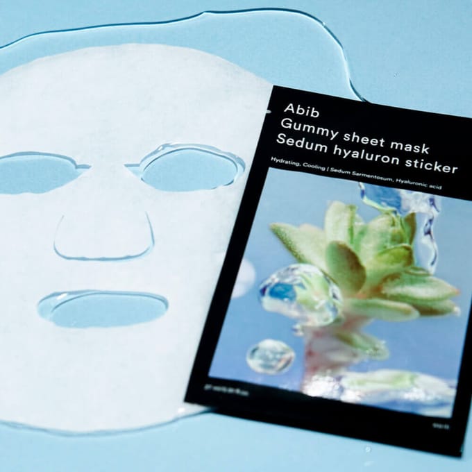 Abib Gummy Sheet Mask Madecassoside Sticker 10ea AUTHENTIC STORE gray