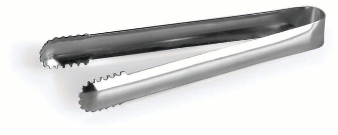 IJsblokjestang - RVS - 18cm - Tang voor ijsblokjes / Ice cubes