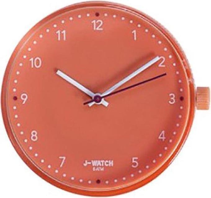 JU'STO J-WATCH uurwerk Salmon Pink - GRANDE