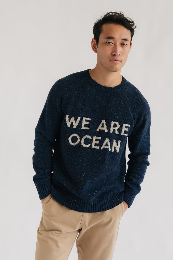 TWOTHIRDS Therese - Blue Size: S | Sweaters Outlet | Heren | Blauw