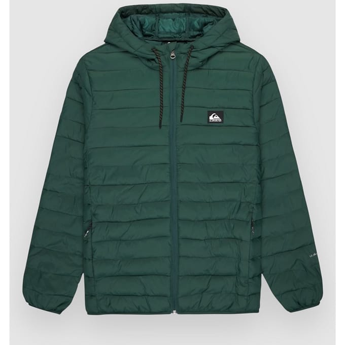 Quiksilver Scaly Gewatteerde Jas Groen M Man
