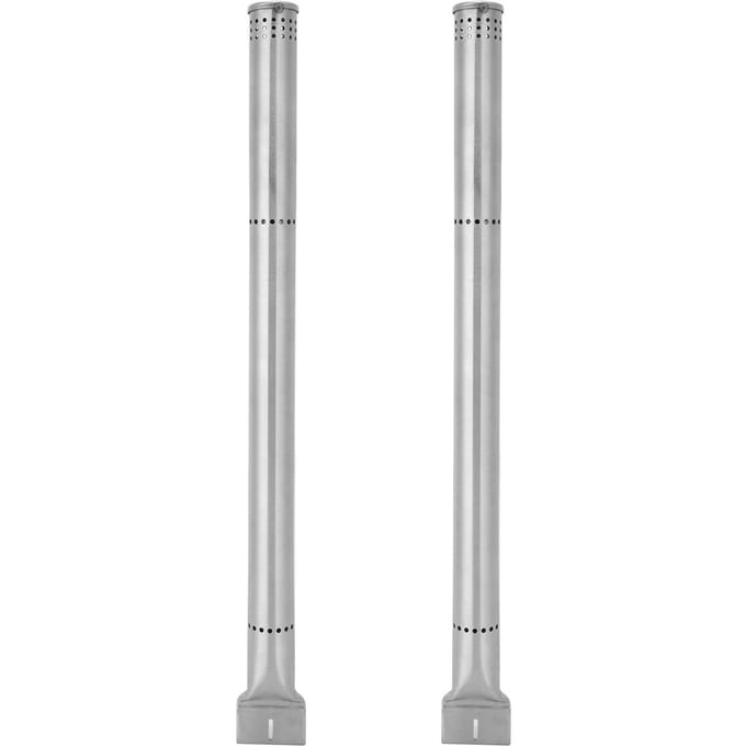 2 STUKS BBQ Onderdelen Gasgrill Vervanging RVS Grillbranders Buis Vervanging Geschikt voor white