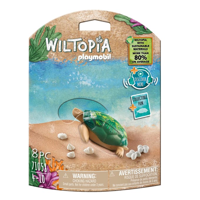 PLAYMOBIL Wiltopia Reuzenschildpad - 71058