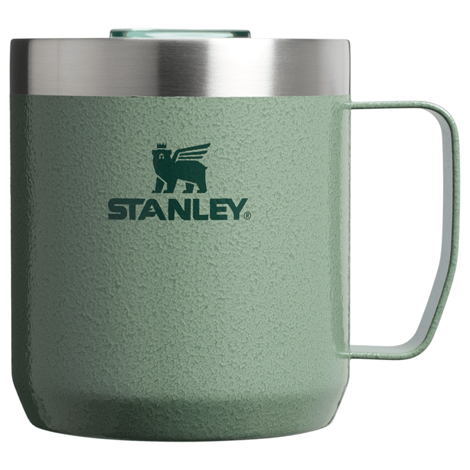 Stanley Everyday Camp Mug - 0,35L thermosbeker met vacuümisolatie in Hammertone Green
