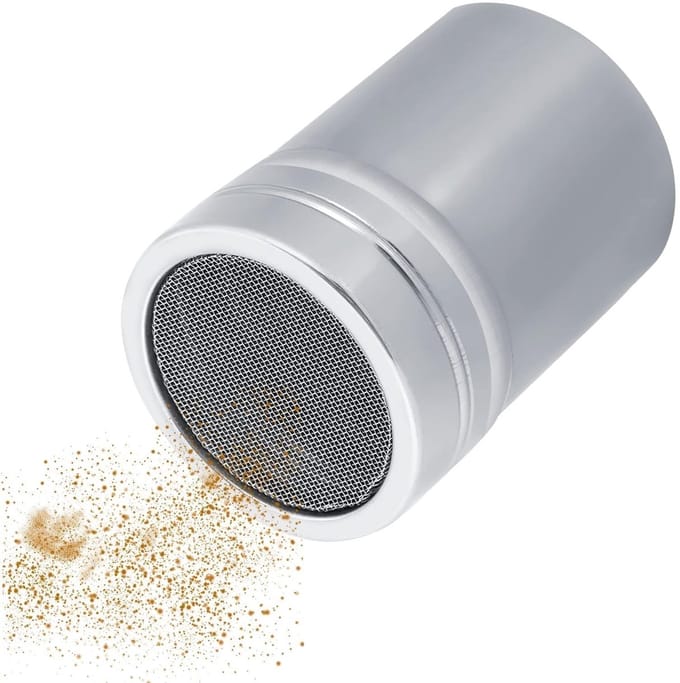 Dailygoody - Poedersuiker Shaker - Roestvrij staal - Compact formaat