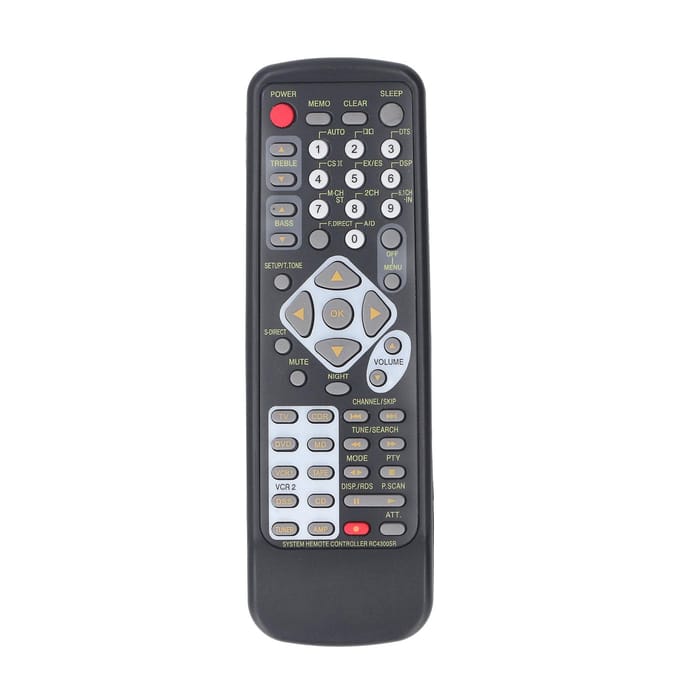 Télécommande pour Récepteur AV Télécommande à Piles Remplacement pour Marantz SR4300 SR4300A1B gray