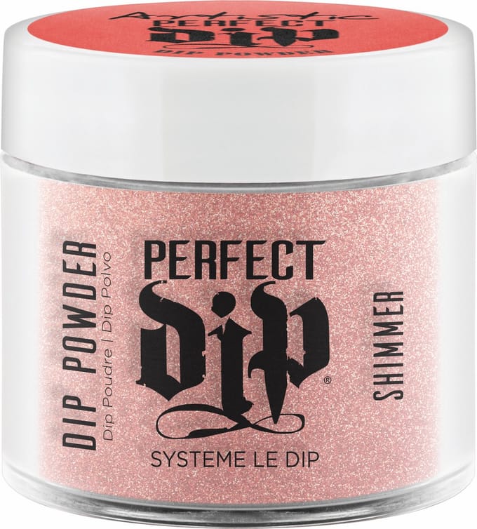 Artistic Nail Design Perfect Dip Poeder 'SNAPDRAGON' (Koraal Shimmer)