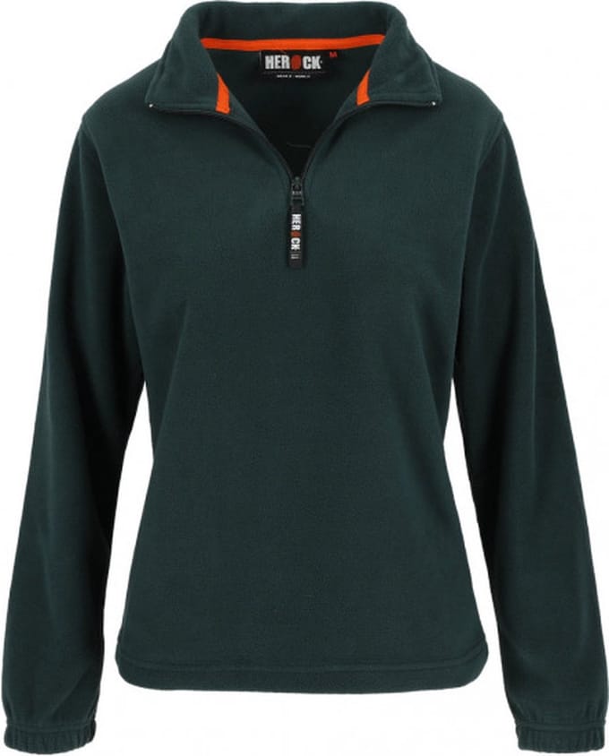 Herock Aurora fleece sweater women Groen S