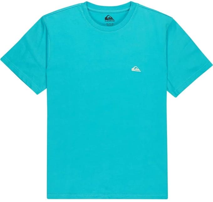 Quiksilver Basic T-shirt Met Korte Mouwen Blauw L Man