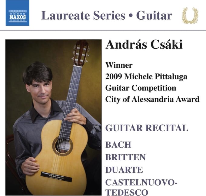 Andras Csaki - Laureate Series | Guitar Recital (CD)