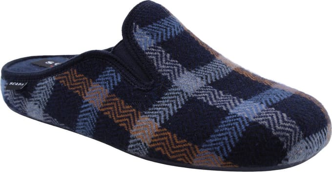 Scapa - Pantoffels - Blauw - Heren - Maat 41 -